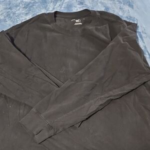 .Eddie Bauer Black Long Sleeve Tee Crew Size 3XL